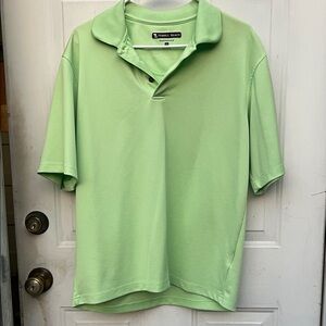 Pebble Beach Men's Light Green Polo Shirt